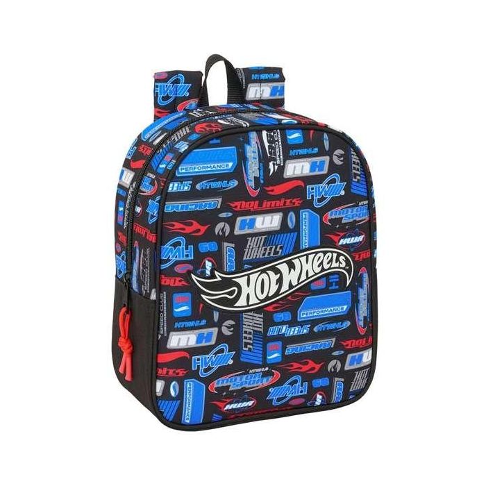 Safta Mochila Guarderia Adapt.Carro Hot Wheels 22x27x10 cm 0 Safta Mochila Guarderia Adapt.Carro Hot Wheels 22x27x10 cm 0