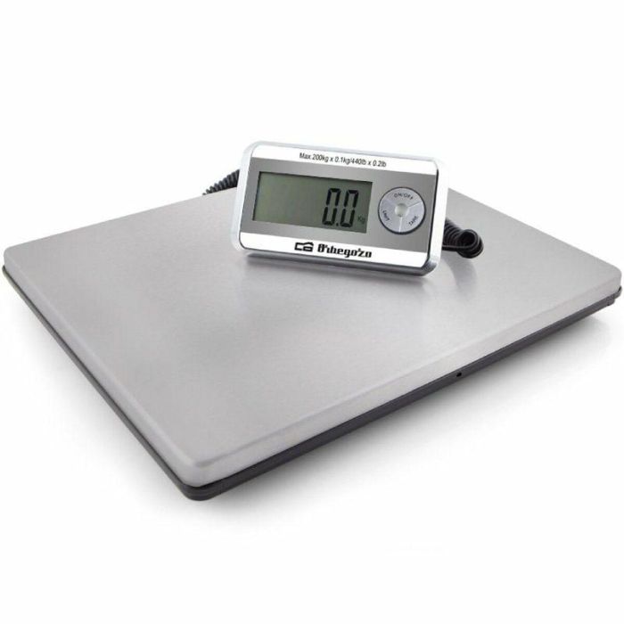Báscula de Cocina Orbegozo PC 5500 Negro Plateado 200 kg Báscula de Cocina Orbegozo PC 5500 Negro Plateado 200 kg