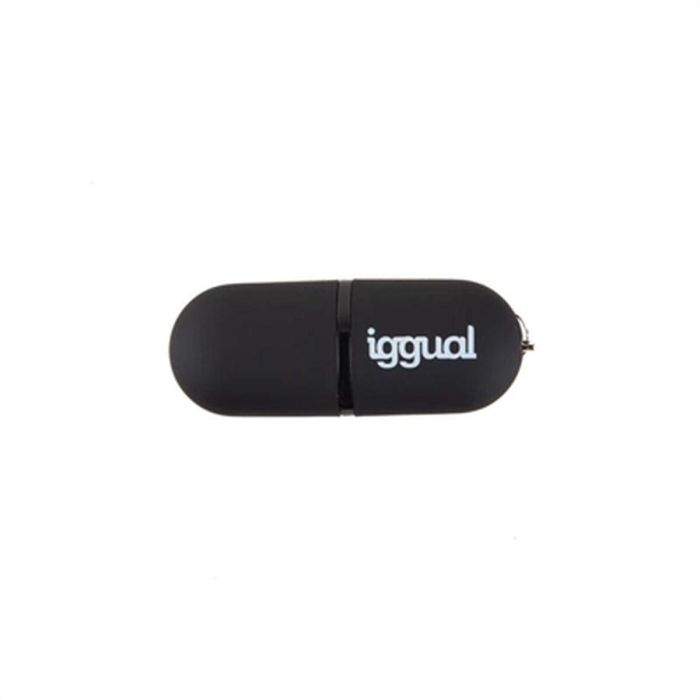 Memoria USB iggual IGG318492 Negro USB 2.0 x 1