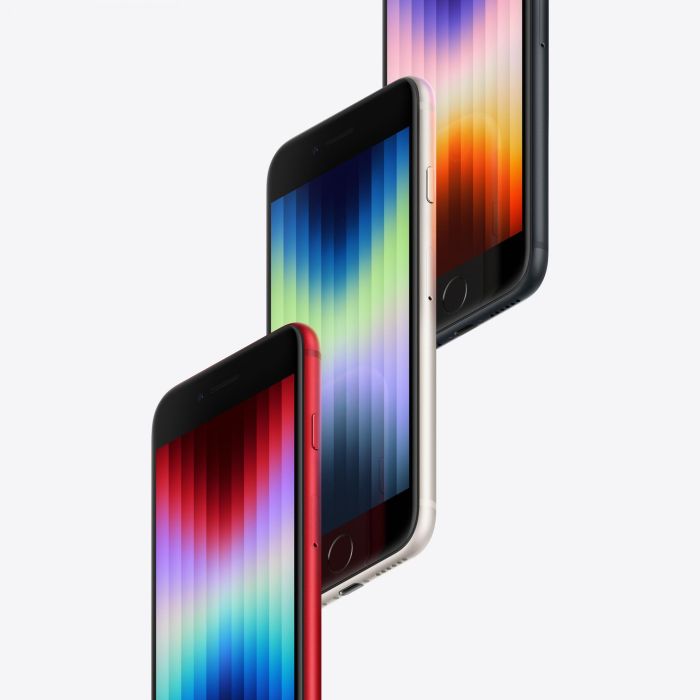 Apple iPhone SE3 5G (2022) 64GB Rojo, Pantalla 4.7" IPS, Chip A15 Bionic, iOS 15 3 Apple iPhone SE3 5G (2022) 64GB Rojo, Pantalla 4.7" IPS, Chip A15 Bionic, iOS 15 3