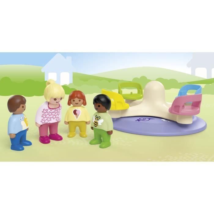 Playmobil Junior Carrusel Con Figuras para Niños a Partir de 12 Meses - Aprendizaje y Juego 4