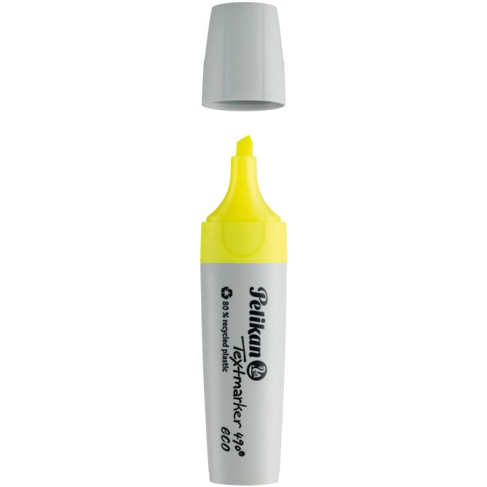 Pelikan Textmarker 490 eco 1 Stück auf Blister Neon-Gelb 2 Pelikan Textmarker 490 eco 1 Stück auf Blister Neon-Gelb 2