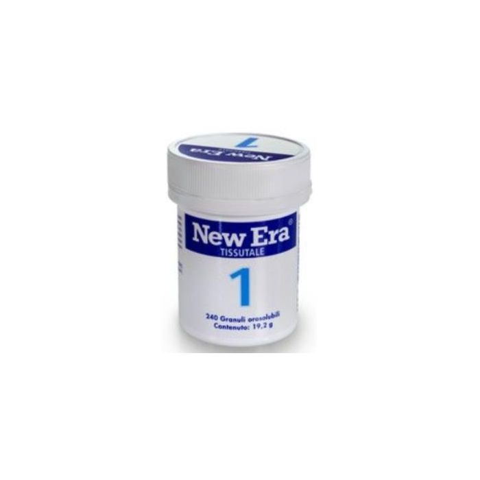 NEW ERA Sal Schussler Nº1 Calcium Fluoratum, Suplemento con Calcio para Huesos y Tejidos, 240 Comprimidos