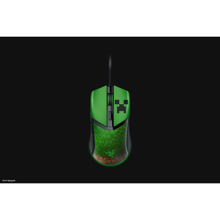 Razer Cobra Gaming Mouse Minecraft Edition – Ratón de Gaming con Cable