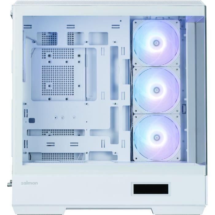 Caja PC - ZALMAN - P50 DS - Semitorre - ATX - Blanca - 4 ventiladores A-RGB - USB-C 3 Caja PC - ZALMAN - P50 DS - Semitorre - ATX - Blanca - 4 ventiladores A-RGB - USB-C 3