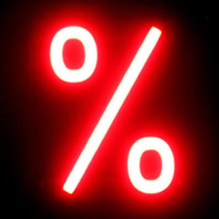 Signo LED Neon % Ancho 128Mm Alto 161Mm Fondo 38Mm - - 1 Signo LED Neon % Ancho 128Mm Alto 161Mm Fondo 38Mm - - 1