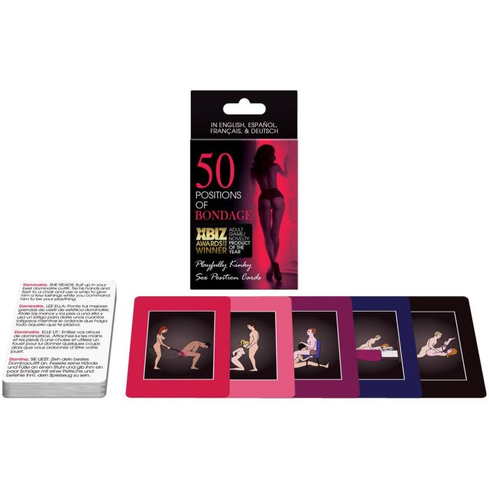 Juego Erótico Kheper Games 50 Positions of Bondage (ES-DE-FR-EN)