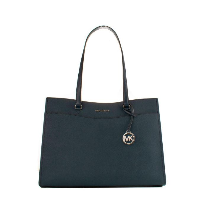 Bolso de Hombro Michael Kors 35F4STVT9L-NAVY Azul 37 x 28 x 12 cm 0 Bolso de Hombro Michael Kors 35F4STVT9L-NAVY Azul 37 x 28 x 12 cm 0