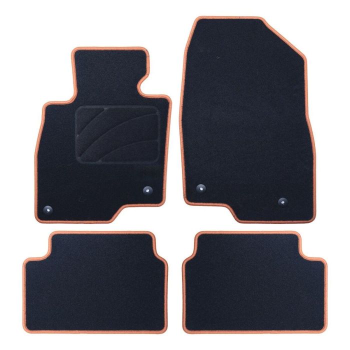 Set de Alfombrillas para Coche OCC Motorsport OCCMZ0012YE Mazda 6 Wagon 5 Piezas Set de Alfombrillas para Coche OCC Motorsport OCCMZ0012YE Mazda 6 Wagon 5 Piezas