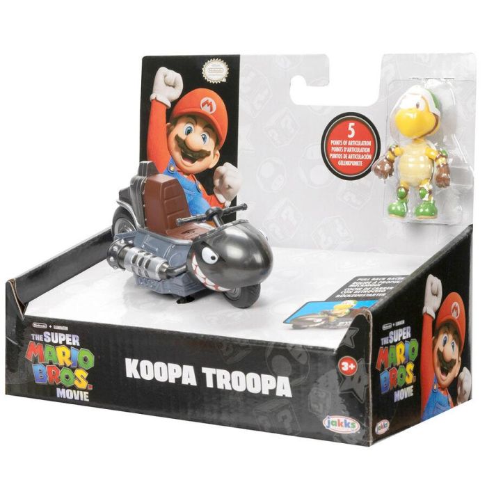 Figura Koopa Troopa Kart La Pelicula Mario Kart 6cm 7