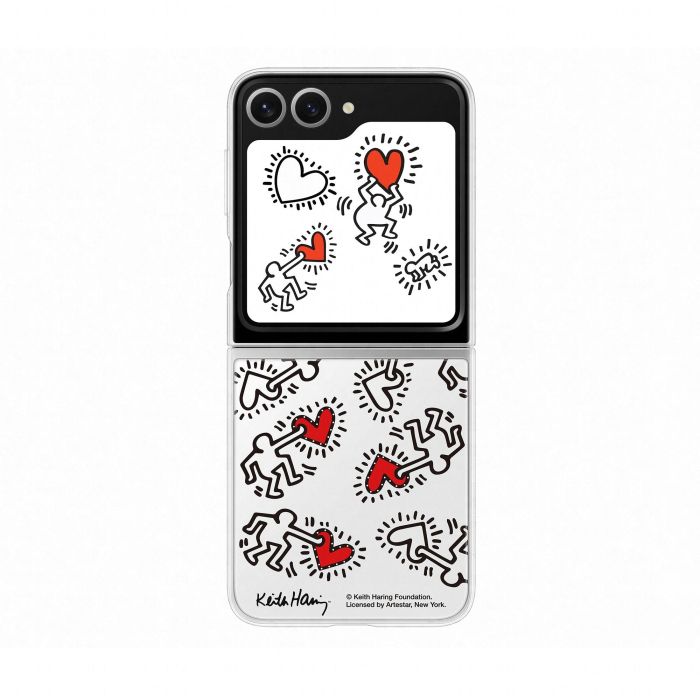 Samsung EF-ZF741CWEGWW Flipsuit Case para Galaxy Z Flip6, Funda Antigolpes y Antirayaduras de 6.7 Pulgadas, Blanco
