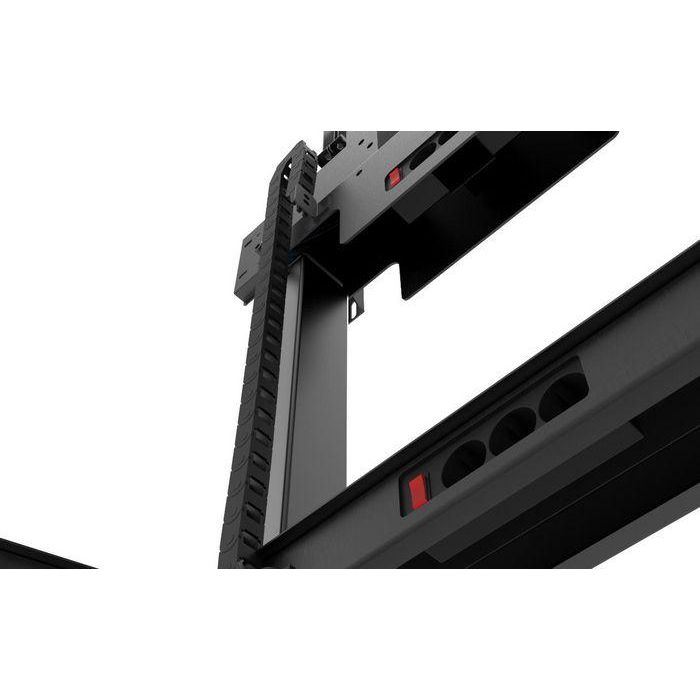 Vivolink VLFS32100W Soporte de pared motorizado Pro ajustable para pantallas 32-100" hasta 160kg VESA 800x600 con anti-colisión negro 1