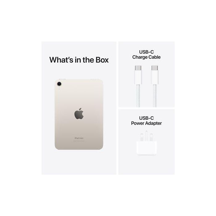 Apple iPad Mini A17 Pro Wi-Fi 6E 8.3 pulgadas 512 GB Pantalla Liquid Retina Touch ID iPadOS 18 Estrellado 3 Apple iPad Mini A17 Pro Wi-Fi 6E 8.3 pulgadas 512 GB Pantalla Liquid Retina Touch ID iPadOS 18 Estrellado 3