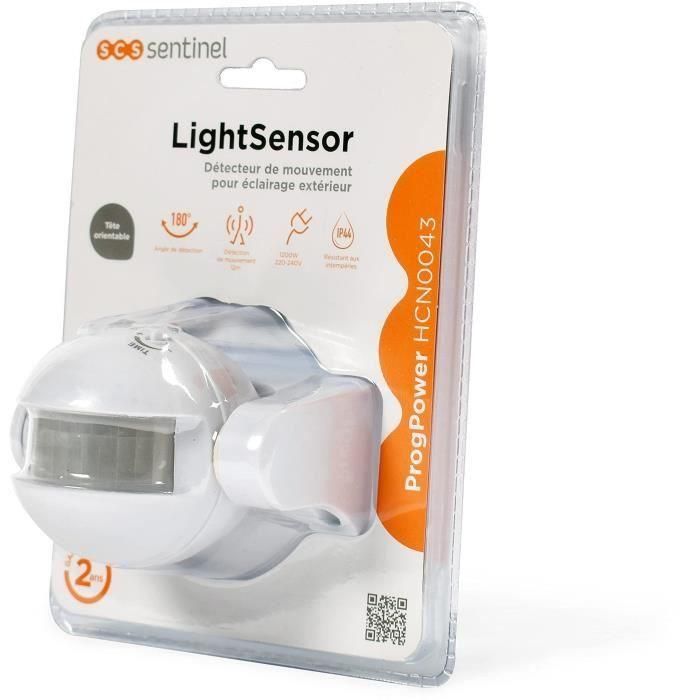 Detector de movimiento SCS SENTINEL LightSensor blanco 2 Detector de movimiento SCS SENTINEL LightSensor blanco 2