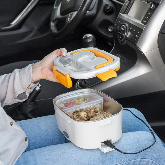 Fiambrera Eléctrica para Oficina y Coche Lunffi InnovaGoods 5 Fiambrera Eléctrica para Oficina y Coche Lunffi InnovaGoods 5
