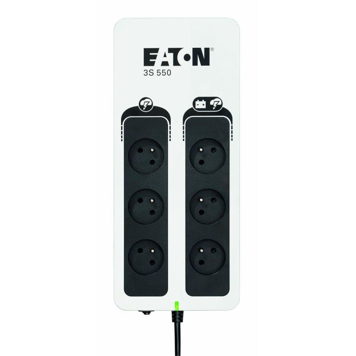 Eaton 3S 550 FR Inversor Offline 550VA 330W con Enchufes FR 1 Eaton 3S 550 FR Inversor Offline 550VA 330W con Enchufes FR 1