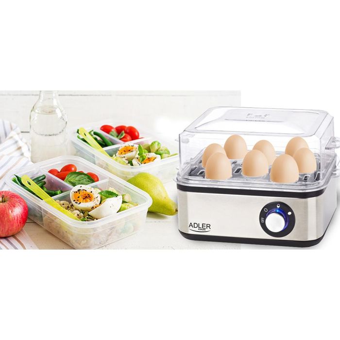 Adler Cocedor de Huevos AD 4486, hasta 8 Huevos, 800 W 3 Adler Cocedor de Huevos AD 4486, hasta 8 Huevos, 800 W 3