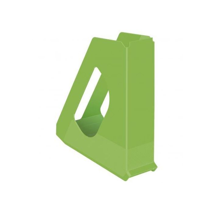 Revistero Plastico Esselte Europost 72Mm Opaco Verde Vivida 10 unidades