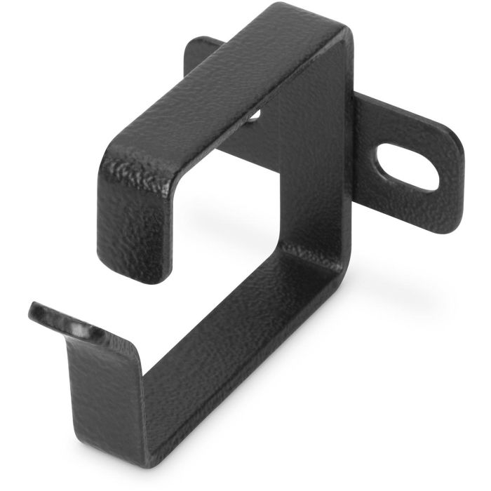 Digitus Arcos de Conducción de Cables 1U para Armarios de 483mm (19") 44x60mm Negro, Anillo Organizador de Cables (10 Unidades)