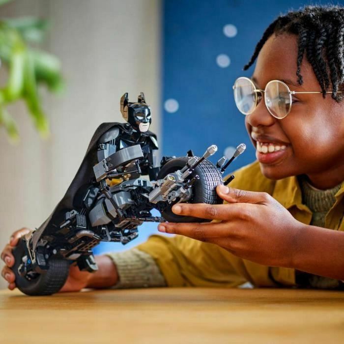 Lego Batman 76273 Minifigura de Batman y motocicleta Bat-Pod para construir 3 Lego Batman 76273 Minifigura de Batman y motocicleta Bat-Pod para construir 3