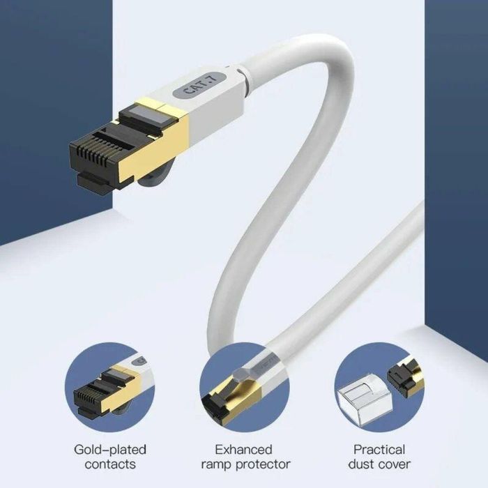 Cable de Red Rígido UTP Categoría 6 Vention ICDHH Gris 2 m 1 Cable de Red Rígido UTP Categoría 6 Vention ICDHH Gris 2 m 1