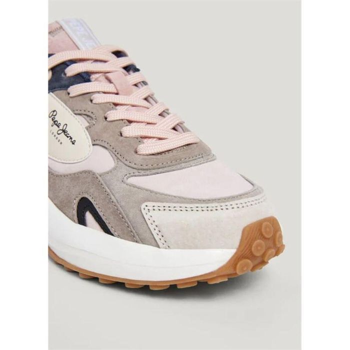 Zapatillas Deportivas Mujer Pepe Jeans Winslow Serie Beige M 1