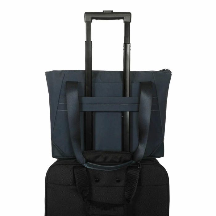 Targus TBA00102GL Bolso Tote Ávila para Portátil hasta 16 pulgadas Mujer EcoSmart Reciclado Resistente al Agua Azul 4 Targus TBA00102GL Bolso Tote Ávila para Portátil hasta 16 pulgadas Mujer EcoSmart Reciclado Resistente al Agua Azul 4