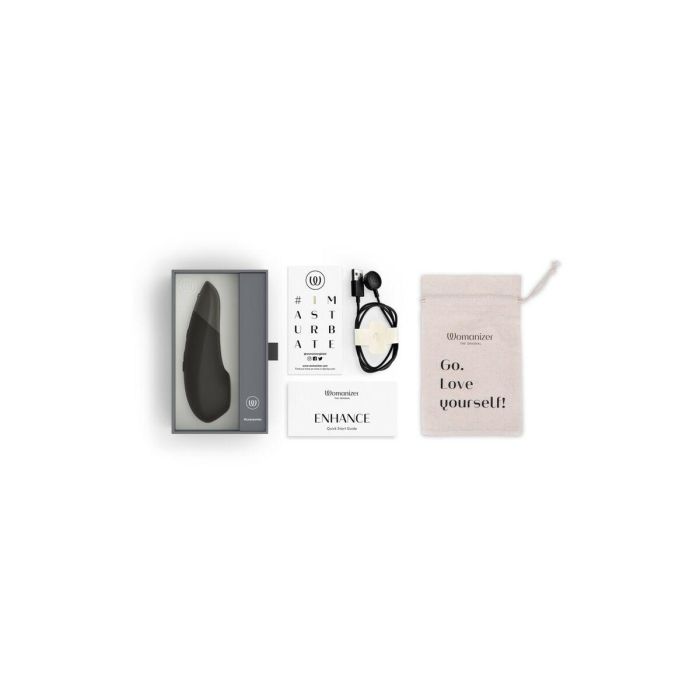Succionador de Clítoris Womanizer Negro 6 Succionador de Clítoris Womanizer Negro 6