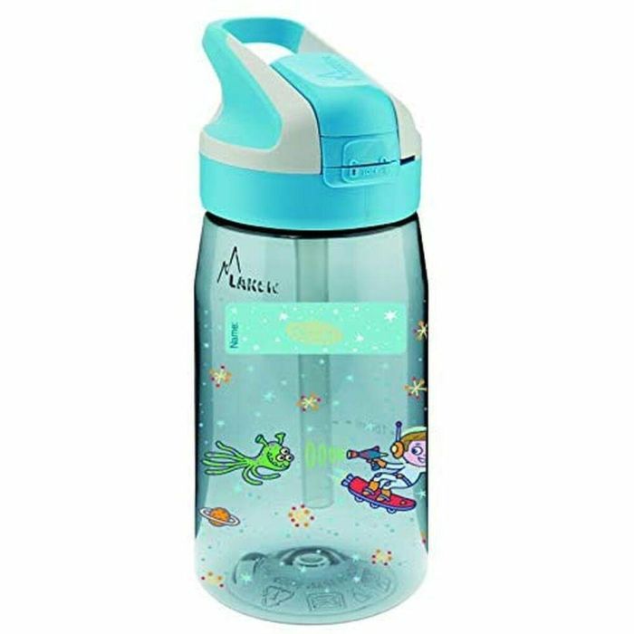 Botella de Agua Laken Summit Space Robots Azul Aguamarina (0,45 L) 2 Botella de Agua Laken Summit Space Robots Azul Aguamarina (0,45 L) 2