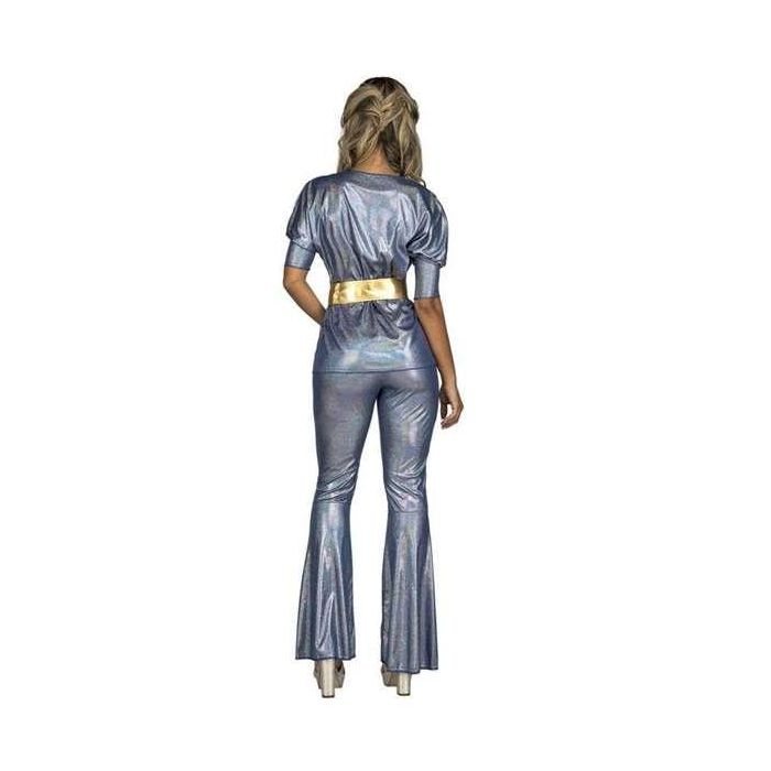 My Other Me Disfraz Adulto Silver Disco Talla M-L Poliéster 2