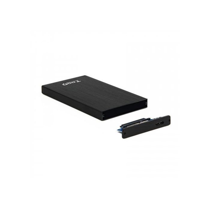 Tooq TQE-2527B Caja Externa para Disco Duro 2.5" USB 3.1 Gen 1 5Gbps UASP, compatible HDD/SSD SATA III 4TB, Aluminio Negro 2 Tooq TQE-2527B Caja Externa para Disco Duro 2.5" USB 3.1 Gen 1 5Gbps UASP, compatible HDD/SSD SATA III 4TB, Aluminio Negro 2