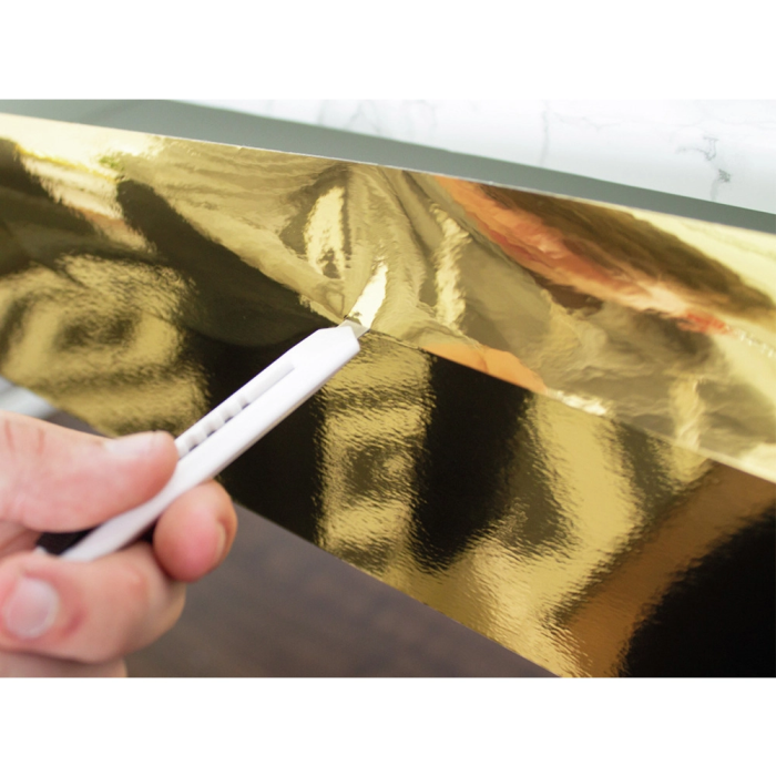 D-c-fix Rollo Adhesivo Oro Brillo Papel Autoadhesivo 45 cm Ancho x 15 mt Largo 1