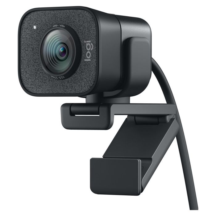 Logitech StreamCam Cámara Web Negra, Full HD 1080p, 60 fps, Micrófono Integrado, Autoenfoque, USB 0