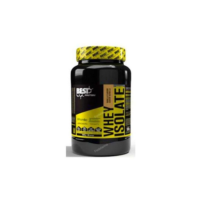 BEST PROTEIN Whey Isolate Vainilla Proteína 91% 1000 Gr