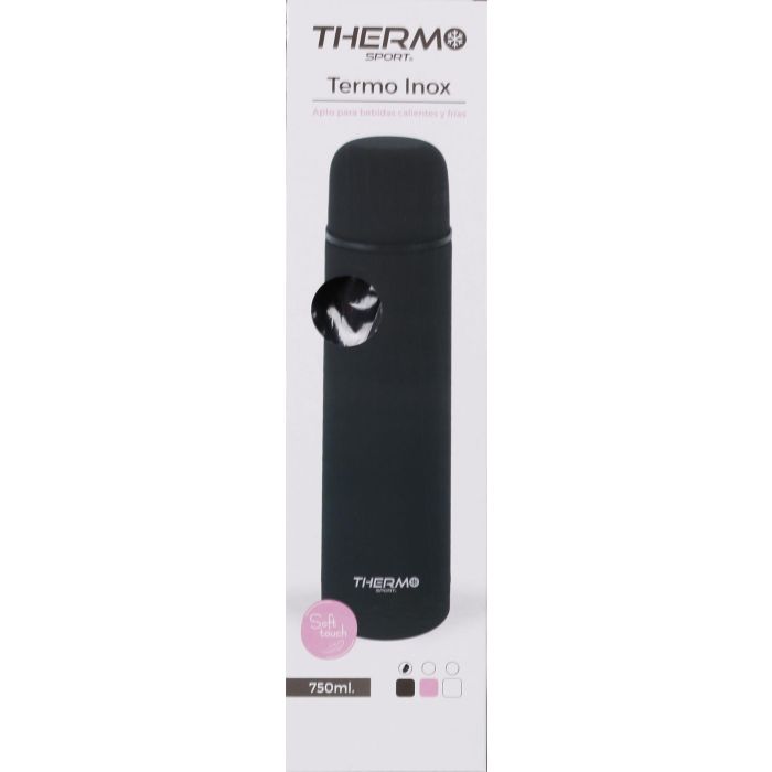 Termo Inox 750 ml Soft Touch 3-Surt Thermosport (6 Unidades) 1 Termo Inox 750 ml Soft Touch 3-Surt Thermosport (6 Unidades) 1