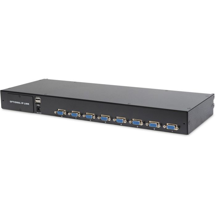 DIGITUS Modulare Konsole 17"TFT.8-Port KVM&Touchpad.Deutschl 4