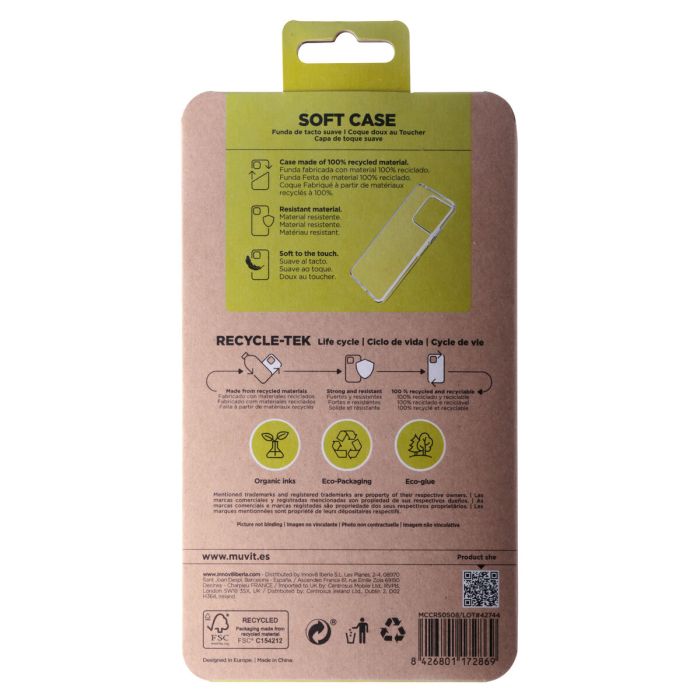 Funda para Móvil Muvit for Change Redmi Note 13 5G 1 Funda para Móvil Muvit for Change Redmi Note 13 5G 1