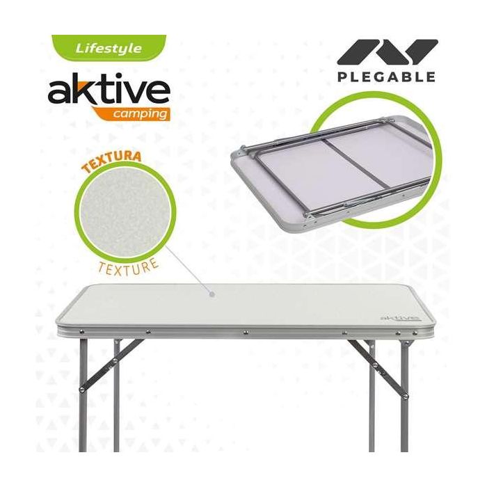 Mesa Plegable Aktive 80 x 70 x 60 cm 13