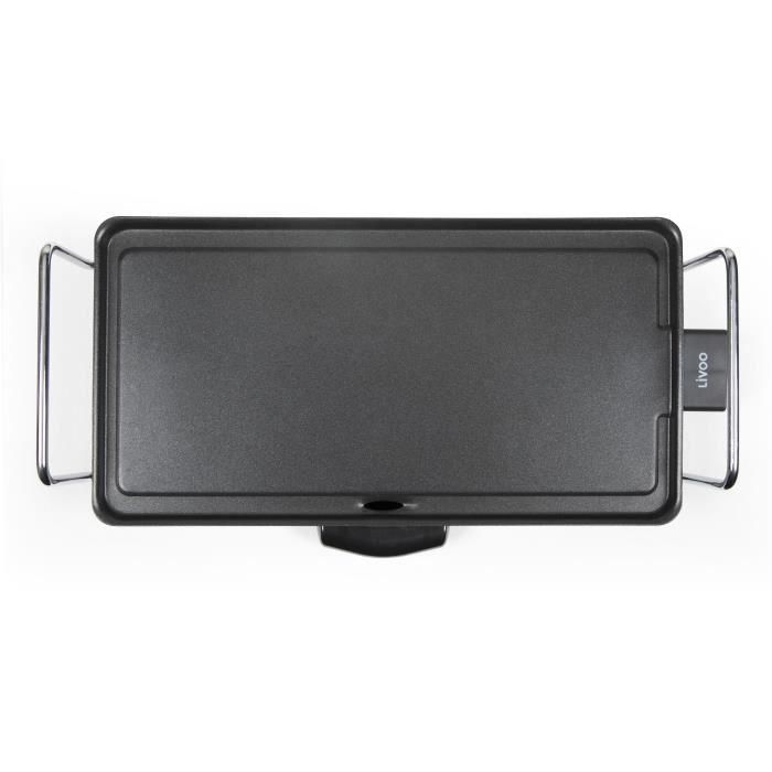 Livoo DOM3523930040672 Plancha grill eléctrica Teppan Yaki Livoo DOM3523930040672 Plancha grill eléctrica Teppan Yaki