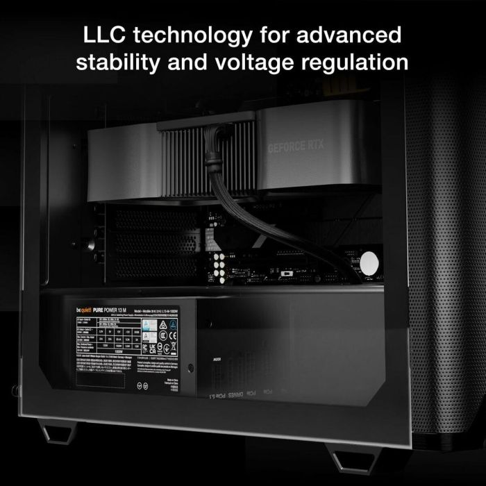 Be Quiet! PURE POWER 13 M Fuente de Alimentación ATX 1000W 80 PLUS Gold Modular ATX 3.1 14