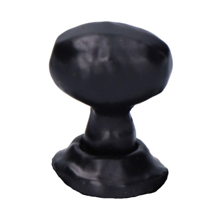 Edm Pomo ovalado 22mm hierro forjado color negro 0 Edm Pomo ovalado 22mm hierro forjado color negro 0