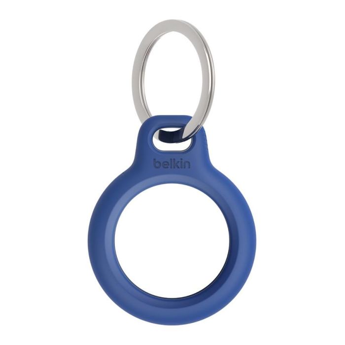 Belkin F8W973BTBLU Llavero para Apple AirTag Azul, Protección Duradera y Ajuste Perfecto para tus Llaves y Mochilas 5