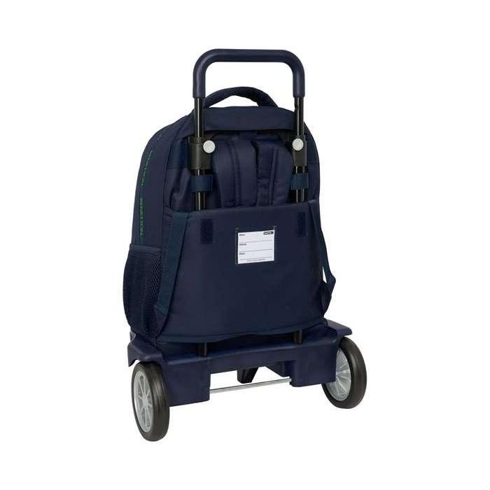 Mochila gde. c/ruedas compact evol. ext. benetton "together" 33x45x22cm 1