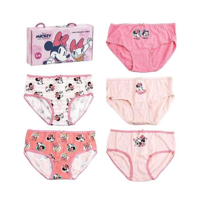 Pack braguitas single jersey 5 piezas minnie t04/05 5