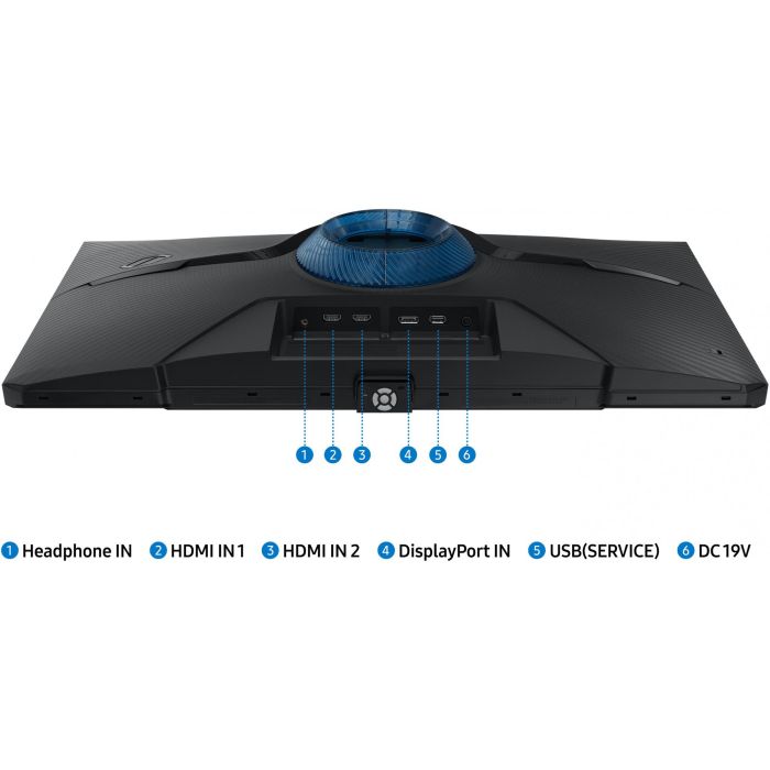 Samsung Monitor Gaming LS27BG400EUX 27'' QHD 240Hz 1ms HDR10, Freesync Premium, G-Sync Compatible, Full HD, Negro 13