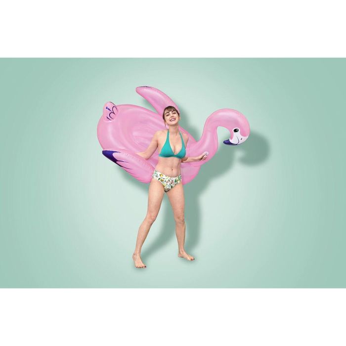 Bestway Figura Hinchable Flamenco con Asas 153x143 cm Playa y Piscina 41475 12