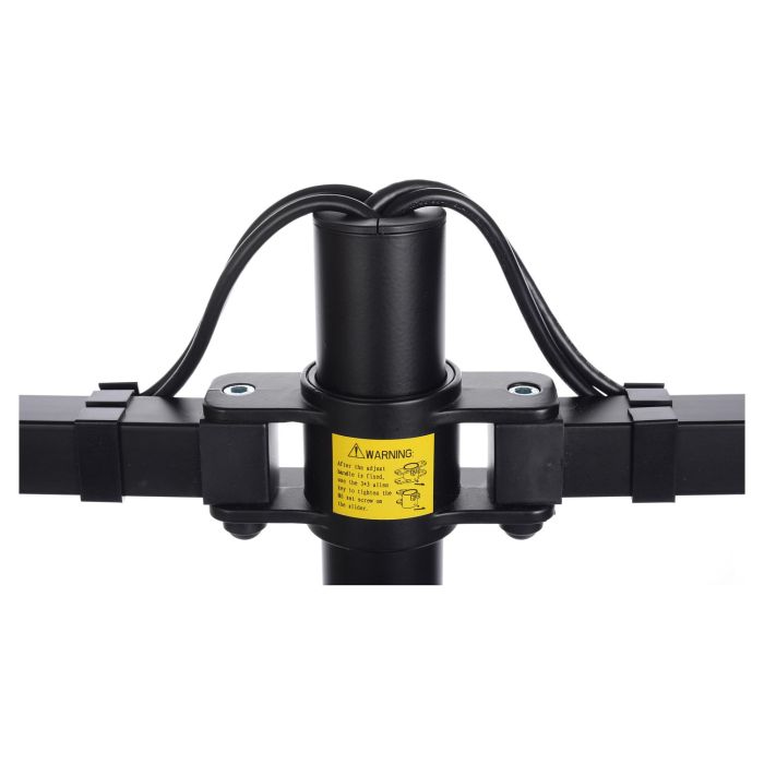 iiyama DS1002D-B1 Soporte de Mesa para 2 Pantallas, Ajuste de Altura, 10 kg por Pantalla, VESA 100x100/75x75 mm, Para Pantallas 10''-30'', Negro 6