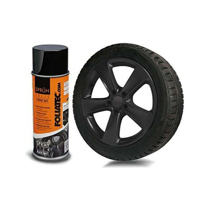 Foliatec FO2065 Goma Líquida Pulverizable Negra Mate 400 ml para Vehículos, Motos, Hogar, Jardín y Hobbies - Fácil de Quitar 0 Foliatec FO2065 Goma Líquida Pulverizable Negra Mate 400 ml para Vehículos, Motos, Hogar, Jardín y Hobbies - Fácil de Quitar 0