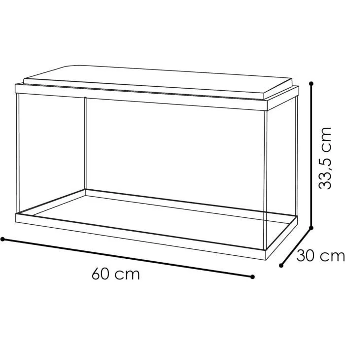 Ciano Acuario 60 L con Filtro, LED y Calefacción, Espuma 30 PPI - CF80 - Negro 1 Ciano Acuario 60 L con Filtro, LED y Calefacción, Espuma 30 PPI - CF80 - Negro 1
