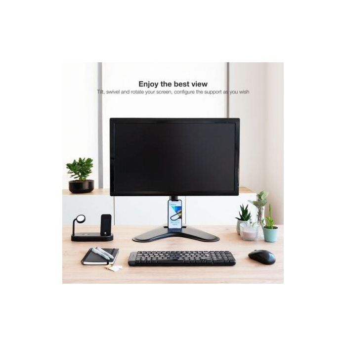 TooQ DB1701TN-B soporte para monitor 81,3 cm (32") Negro Escritorio 4